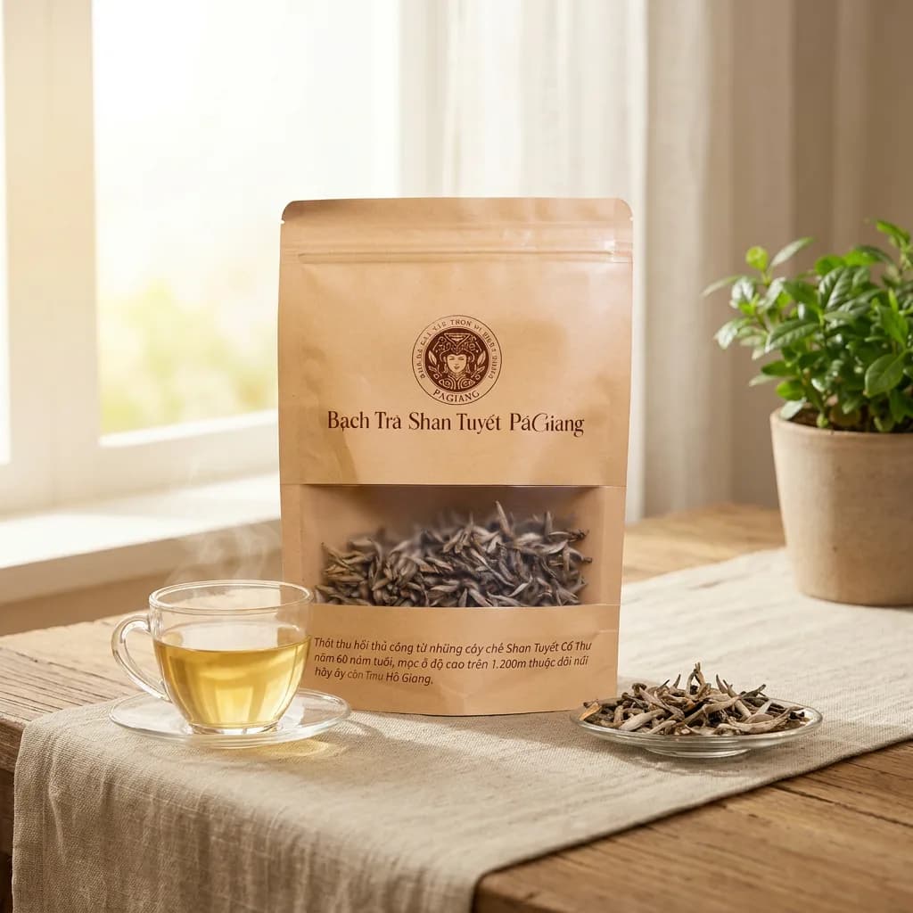 Túi Bạch Trà Shan Tuyết H'Leya
